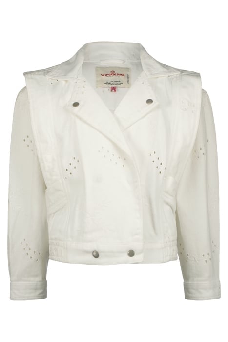 TIZIA BRODERIE REAL WHITE 1