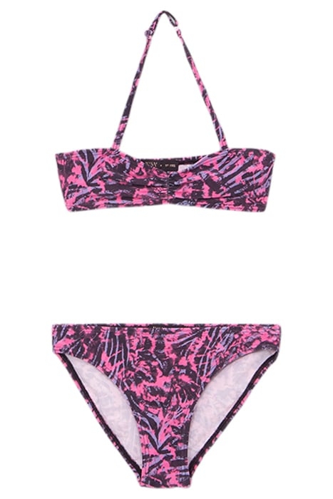 GIRLS’ BLACK TIE-DYE BIKINI 1