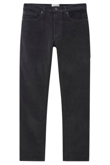 CROSBY CORD TROUSER WASHED BLACK 4