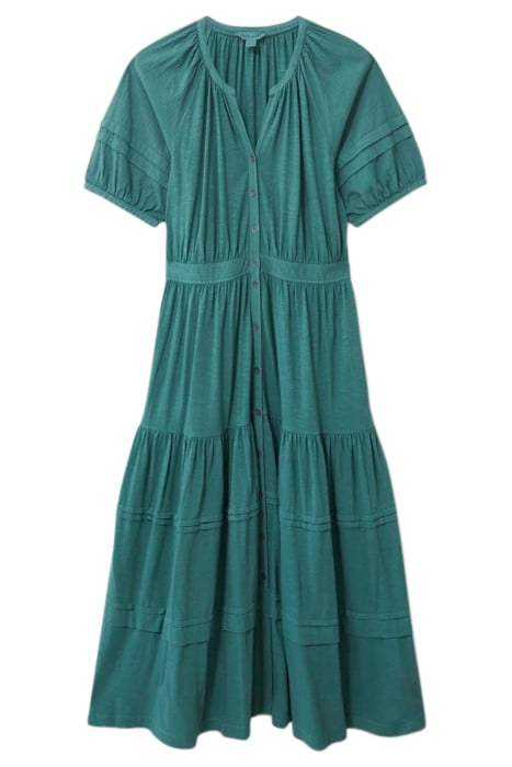 HALLIE JERSEY MINI DRESS MID TEAL 3