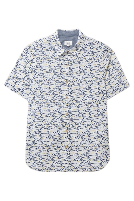 SHARK PRINTED SHIRT WHITE 4