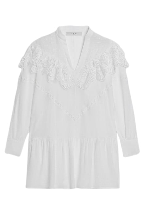 DOVY DRESS IN ECRU 3