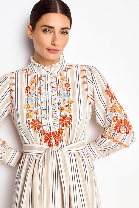 MAXI DRESS WITH EMBROIDERY ORGANIC ORIGINAL 3