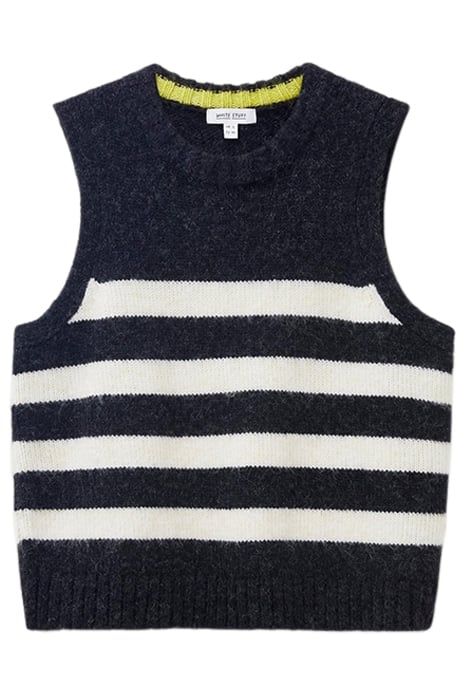 STRIPE TANK BLACK 1