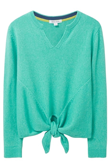 TRINNY TIE HEM BRIGHT BLUE 3