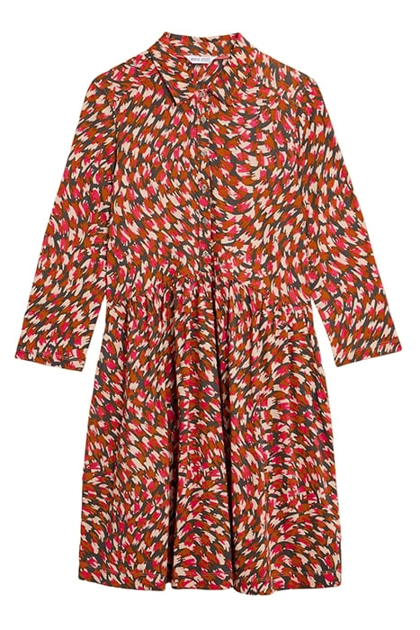 EVERLY JERSEY SHIRT DRE PINK PRINTED 2