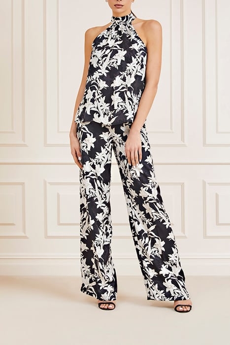 SUNBURST TOP BLACK PRINT 3