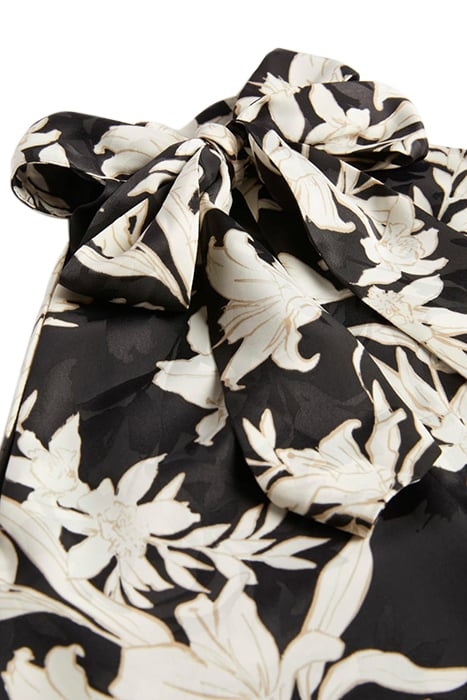 SUNBURST TOP BLACK PRINT 7