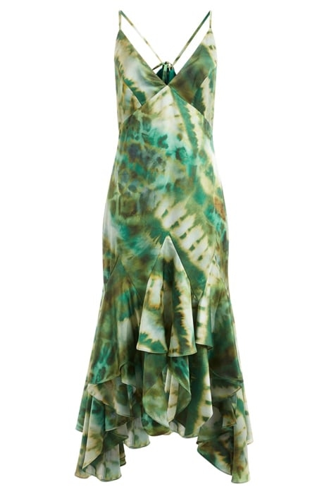 WATERFALL DRESS ELUSIVE PRINT 3