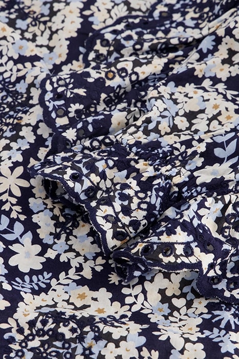 PHAEDRA BLOUSE NAVY/WARM WHITE 6