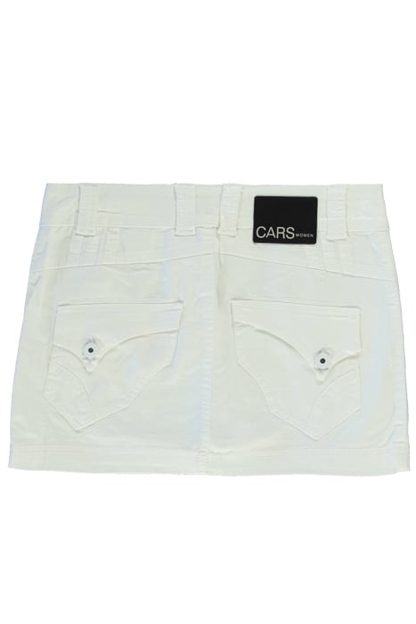 ROVERO SKIRT DENIM WHITE 2