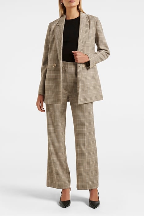 FIONA CHECK DOUBLE BREASTED BLAZER CHECK 3
