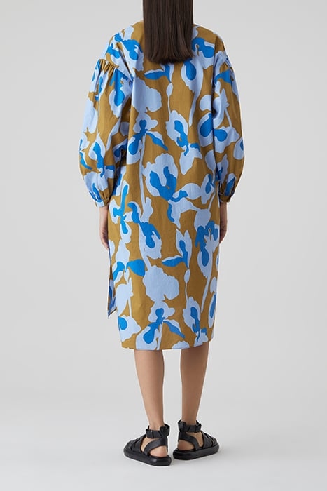 PUFF SLEEVE DRESSES OCEANIC BLUE 2