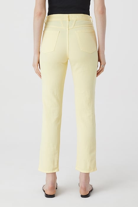 PEDAL PUSHER JEANS YELLOW ORCHID 2