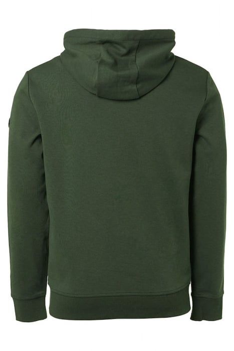 SWEATER HOODED FULL ZIPPER DOUBLE LAYER JACQUARD STRETCH DAR 5