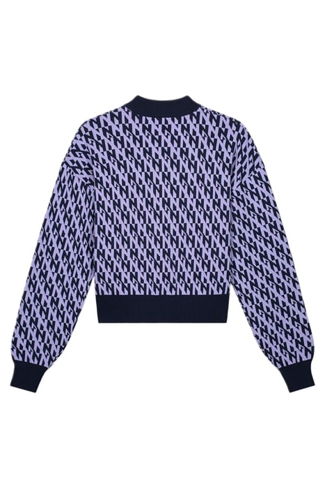 TWIGGY CARDIGAN VIOLET 3