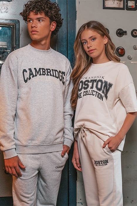 ONE CITY SWEATSHIRT LIGHT GREY MELANGE 5