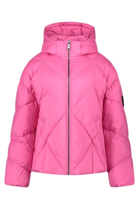 HOLLY PUFFER RASPBERRY ROSE 2