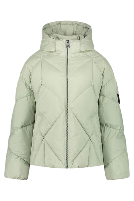 HOLLY PUFFER SAGE GREEN 2