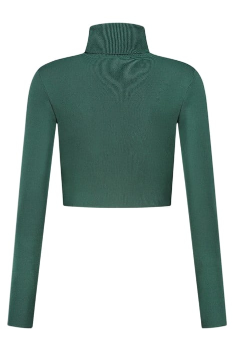 JOLIE CROPPED TOP GARDEN GREEN 2