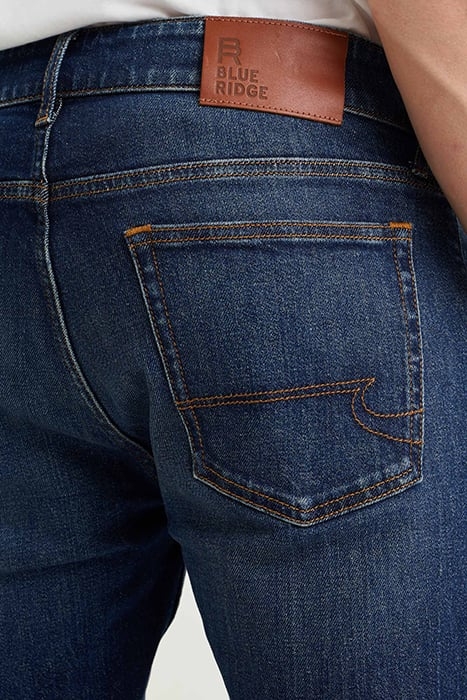 5POCKET MID WAIST DARK BLUE 5