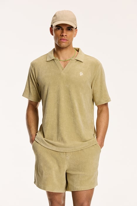 MEN NICO TOWELING POLO BEIGE 5