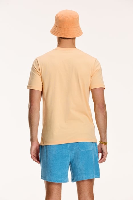 MEN CORAL CHEST T-SHIRT CAYMAN PEACH 2