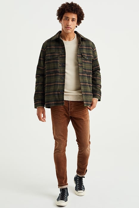 JACKET LONG LENGTH OLIVE GREEN 3