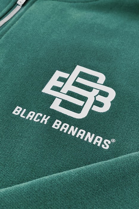 CITY ZIPPER HOODIE GREEN 5