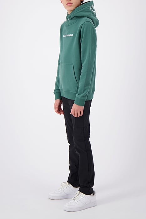 JR. SCRIPT HOODIE GREEN 5