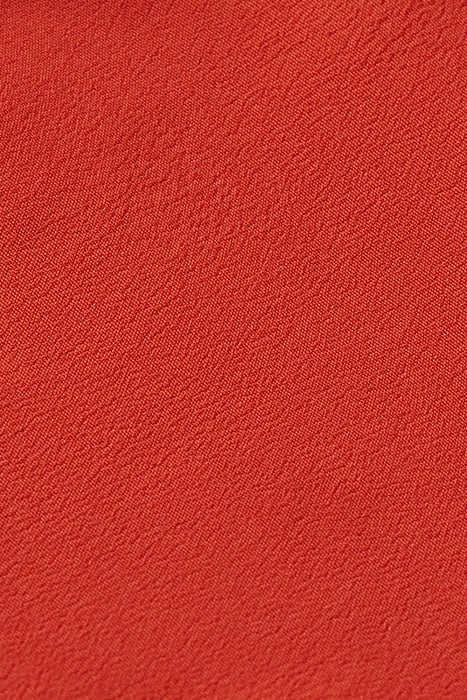 MIDI DRESS WITH BUTTON CLOSURE RUSTIC CORAL 2