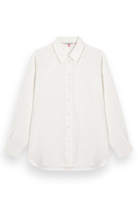 OVERSIZED LINEN FIT SHIRT WHITE 4