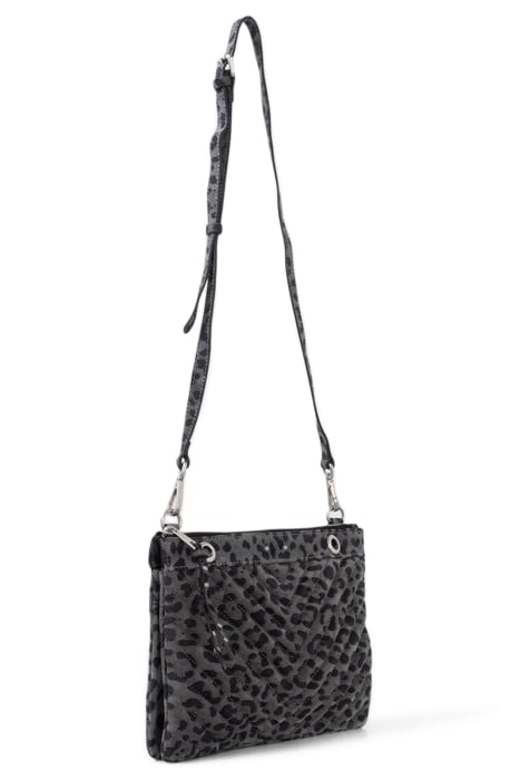 GREY LEOPARD 1440 REPORTER CLUTCH BAG 3