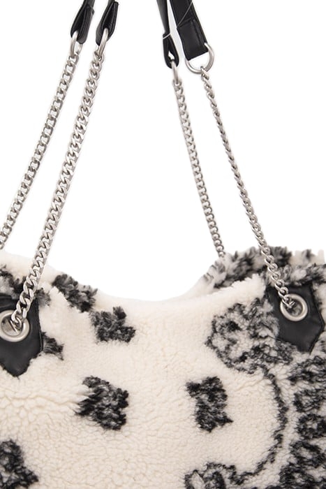 BANDANA MOTIF SHERPA OVERSIZE TOTE BAG 3