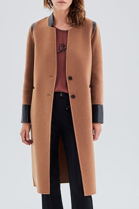 SIENNA LONG COAT WITH ROCK DETAILS 1