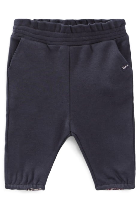 BABY GIRLS’ STAR PRINT/NAVY REVERSIBLE JOGGERS 1