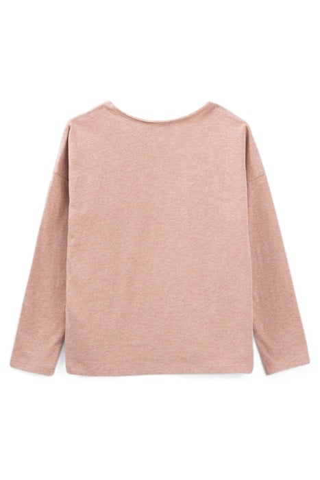 GIRLS’ PINK BALLET SHOE-TRAINERS T-SHIRT 2