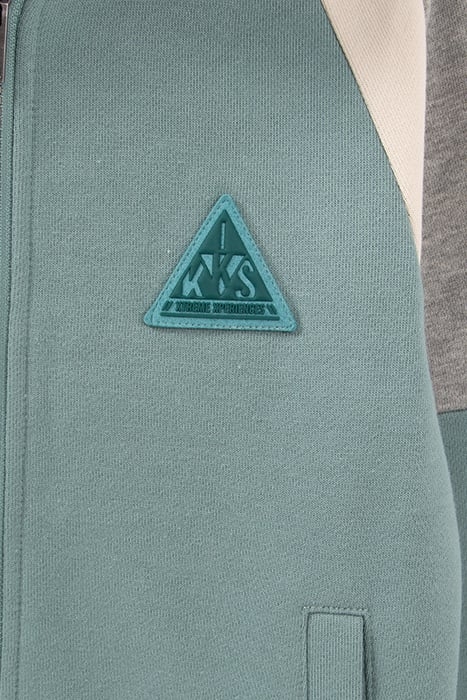 BOYS’ GREEN CARDIGAN WITH REFLECTIVE DETAILS 7