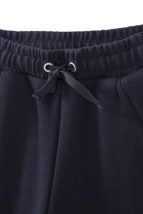 GIRLS’ NAVY JOGGERS WITH LUREX SIDE BANDS 3