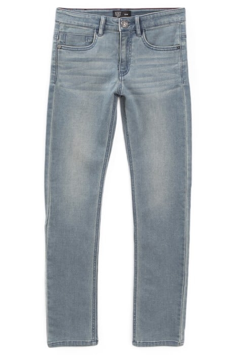 BOYS’ BLUE GREY SLIM JEANS 1