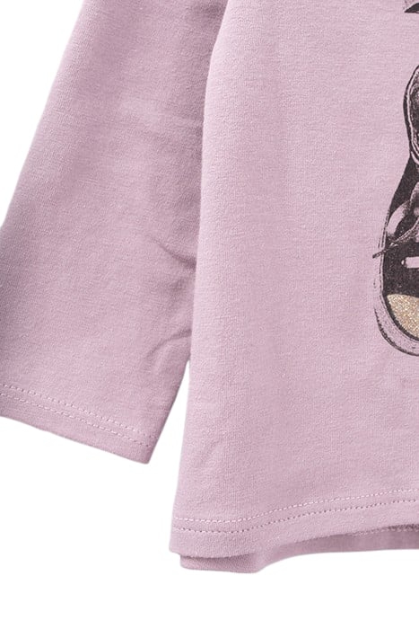 BABY GIRLS’ VIOLET SHOES IMAGE T-SHIRT 5