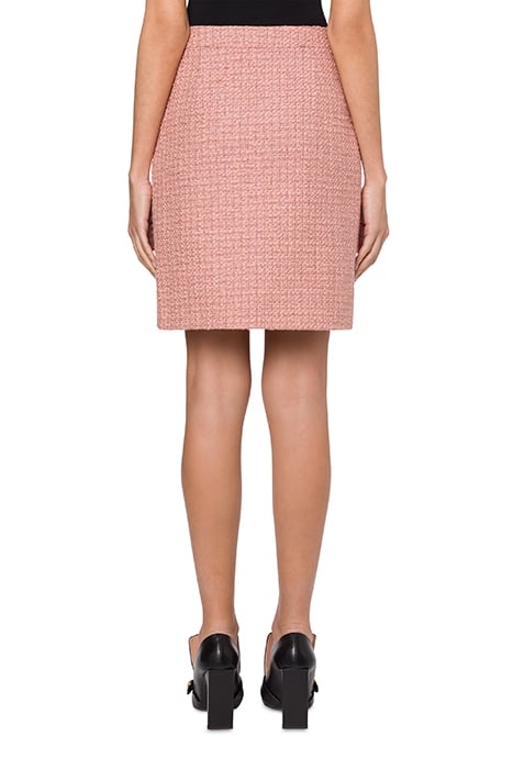 WOVEN SKIRT WITH TOGGLES PINK 2