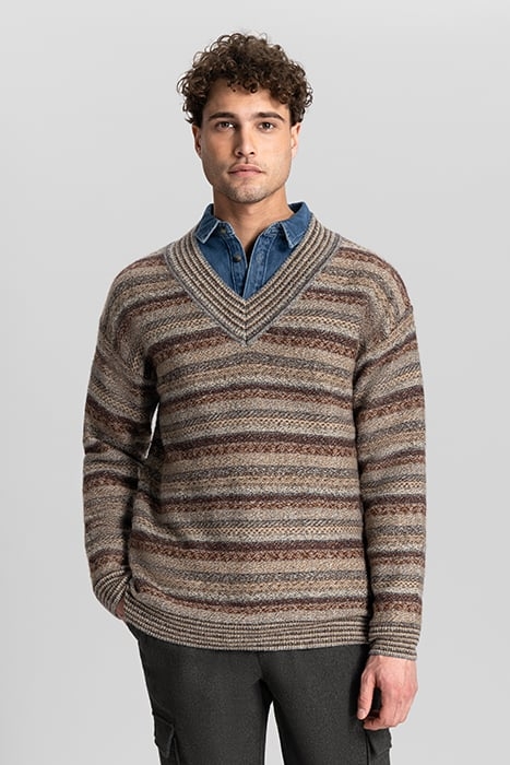 DS_IGOR RELAXED V-NECK OAK 1