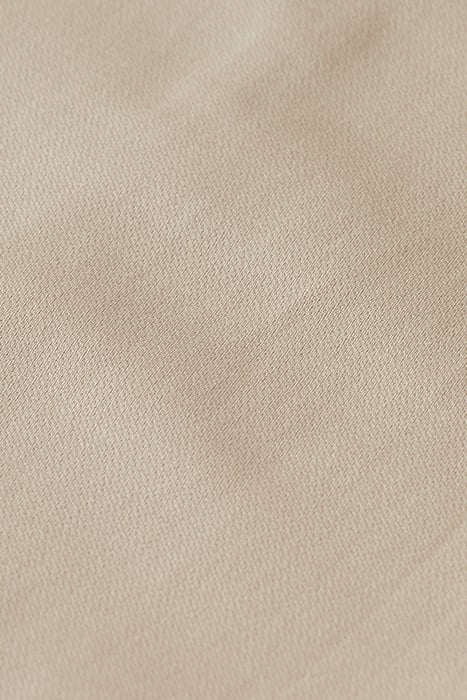 ROSE - PLEATED HIGH RISE WIDE LEG CHINO PANTS SOFT TAUPE 3