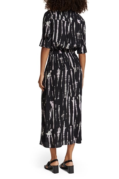 MIDI DRESS WITH PRINT TIE DYE ROPE 2