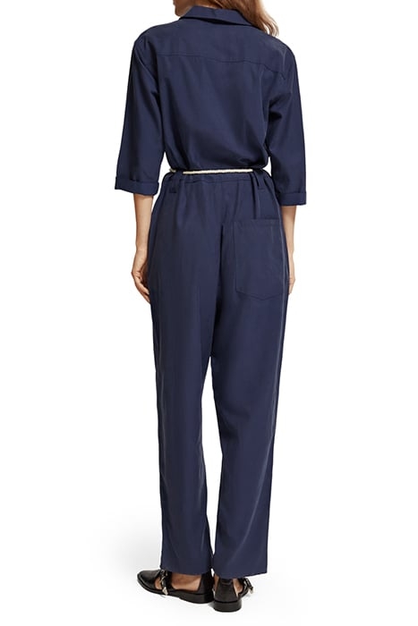 ALL IN ONE WITH CONTRAST STITCHING NAVY BLUE 2