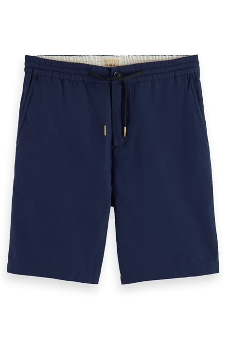 FAVE- COTTON/LINEN TWILL BERMU NAVY 3