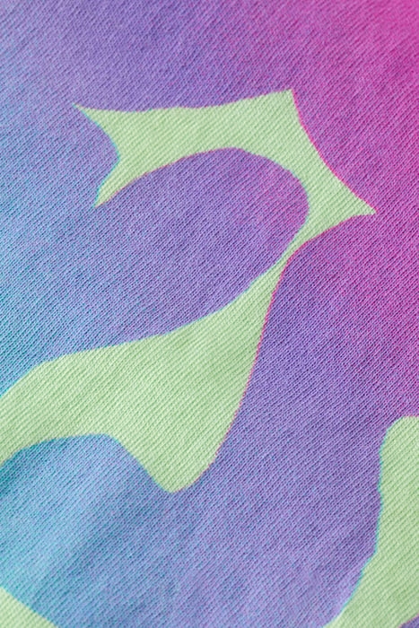 FRONT ARTWORK T-SHIRT WASHED NEON LIME 3