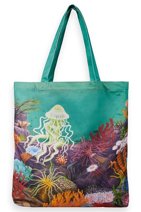 CANVAS TOTE BAG WITH PRINT SEANERY 1
