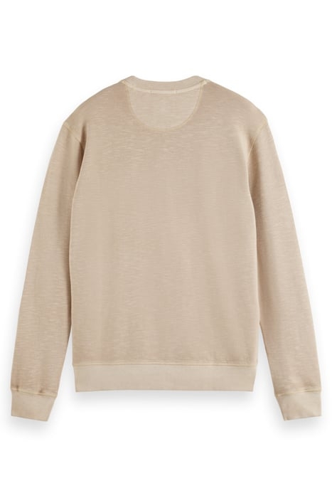 GARMENT-DYED STRUCTURED SWEATS PEBBLE 2